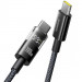 Фото Дата кабель Baseus Display 2 Type-C to Type-C 100W (1m) (P10382702) (Cosmic Black) в магазине vchehle.ua