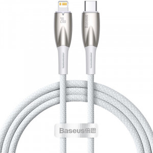 Дата кабель Baseus Glimmer Series Fast Charging Data Cable Type-C to Lightning 20W 1m (CADH000001)