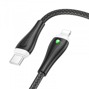 Дата кабель Borofone BX100 Advantage Type-C to Lightning 27W (1m)
