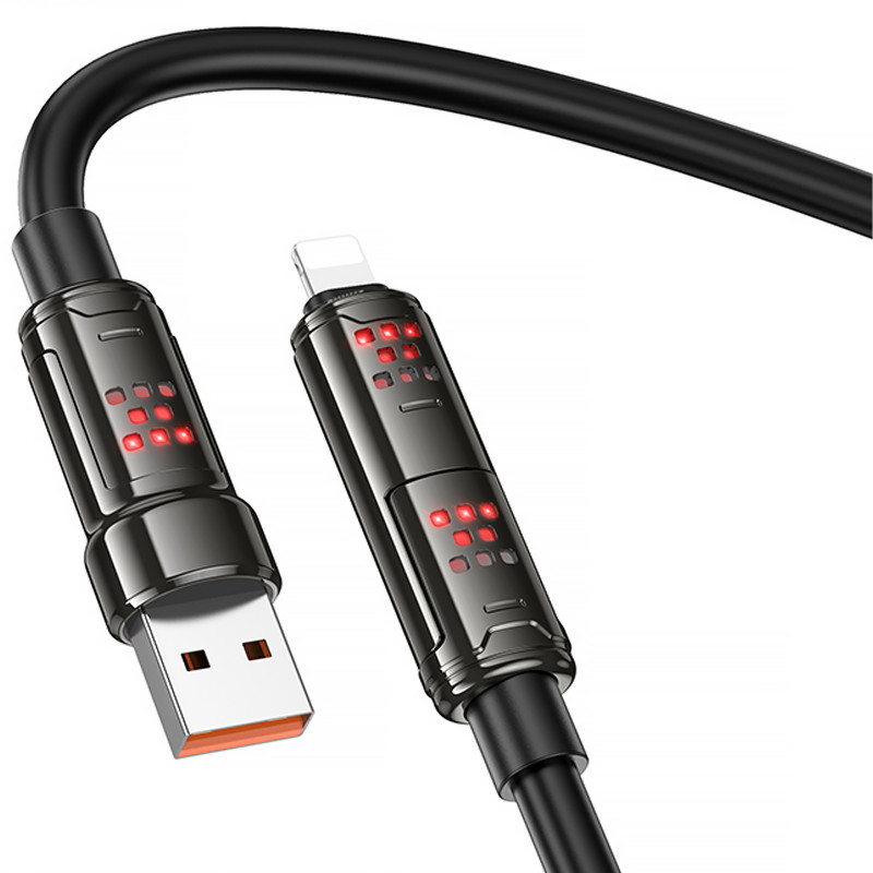 Фото Дата кабель Hoco U143 Joy 4in1 USB для освітлення/Type-C для Type-C 240W (1.2m) (Black) в маназині vchehle.ua