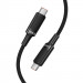 Заказать Дата кабель Hoco U153 Extreme Type-C to Type-C 100W (1.2m) (Black) на vchehle.ua