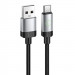 Дата кабель Hoco X117 Star USB to Type-C 3A (1m) (Black)