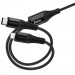 Купить Дата кабель Hoco X123 Victory 2in1 Type-C to Lightning/Type-C 3A (1m) (Black) на vchehle.ua