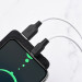 Фото Дата кабель Hoco X21 Plus Silicone Type-C Cable (2m) (Чорний / Білий) на vchehle.ua