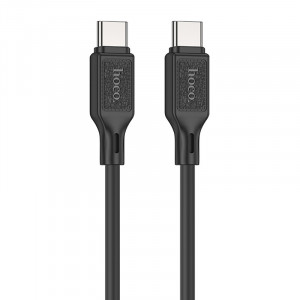Дата кабель Hoco X90 Cool silicone Type-C to Type-C 60W (1m)