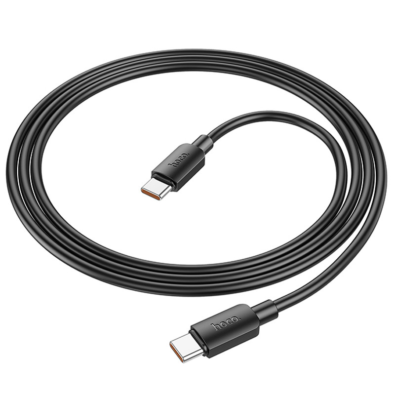 Дата кабель Hoco X96 Hyper Type-C to Type-C 100W (1m) (Black) в магазині vchehle.ua