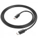 Дата кабель Hoco X96 Hyper Type-C to Type-C 100W (1m) (Black) в магазині vchehle.ua