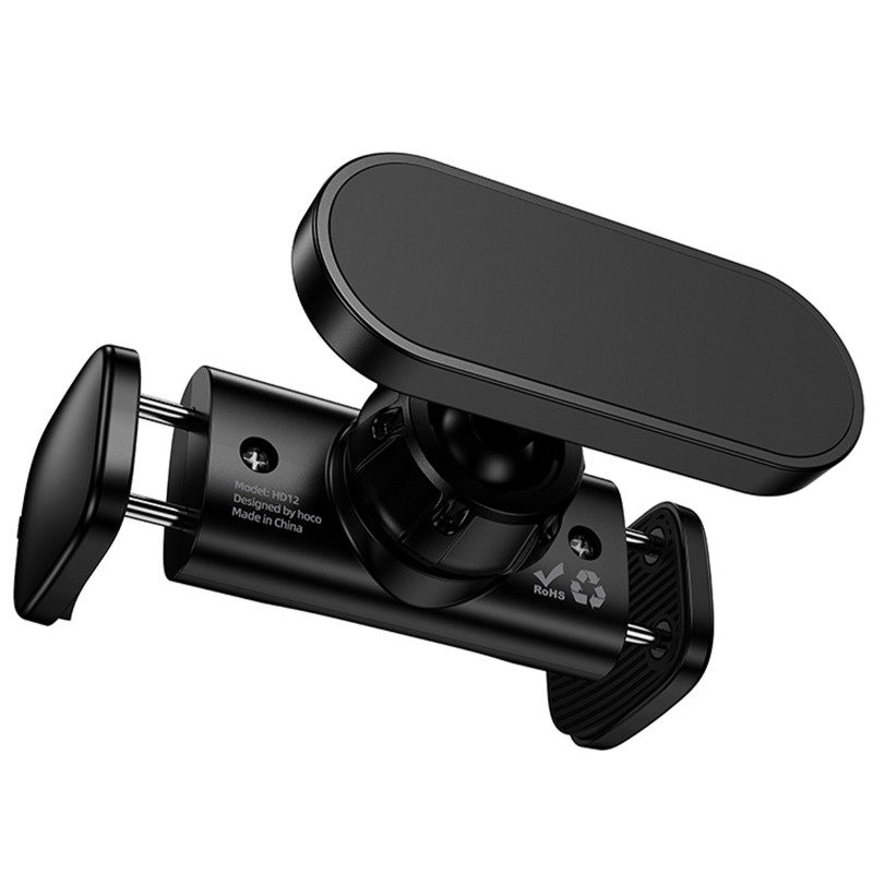 Фото Держатель для телефона Hoco HD12 Supporter on magnet (Black) в магазине vchehle.ua