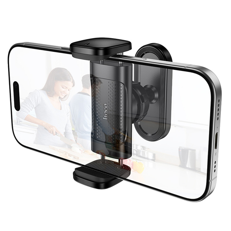 Купить Держатель для телефона Hoco HD12 Supporter on magnet (Black) на vchehle.ua