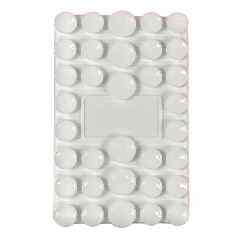 Держатель-присоска для телефона Sticker Hold Silicone 100*60 мм (White)