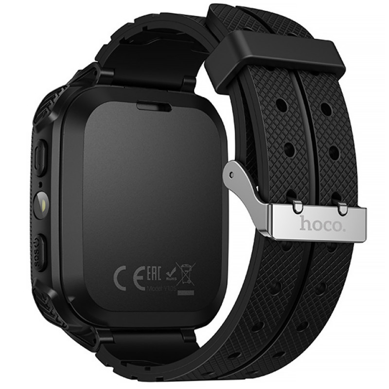 Фото Дитячий cмарт-годинник Hoco Y105 with call function (Black) на vchehle.ua