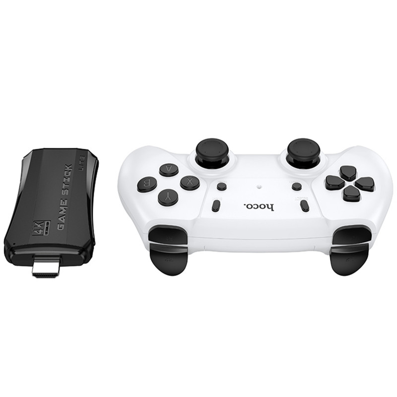 Игровая приставка Hoco GA31 + два беспроводных геймпада for PC (White) в магазине vchehle.ua