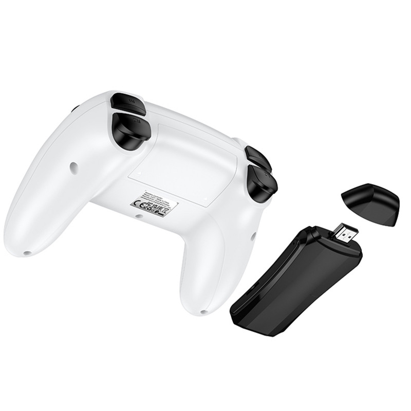 Заказать Игровая приставка Hoco GA31 + два беспроводных геймпада for PC (White) на vchehle.ua