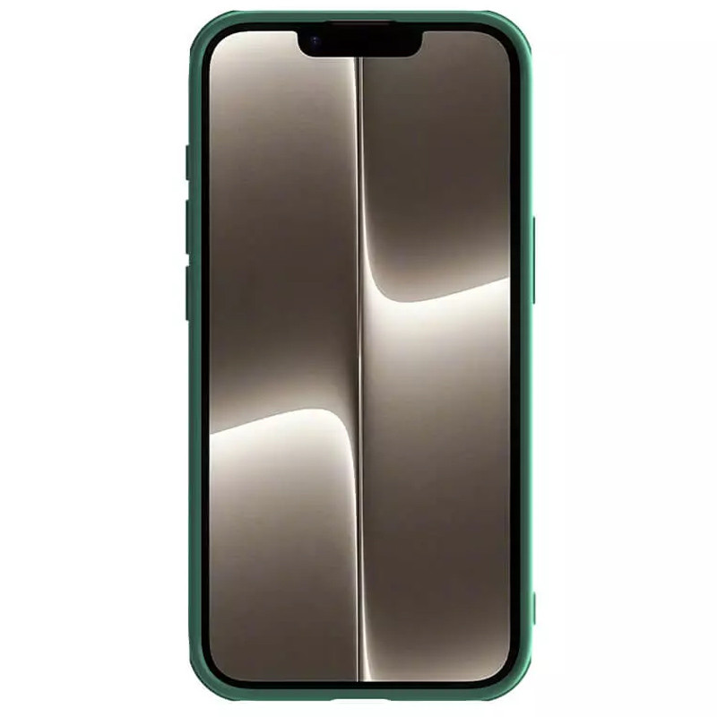 Карбоновая накладка Nillkin CamShield Pro для Apple iPhone 16e / 17e (6.1") (Deep Green) в магазине vchehle.ua