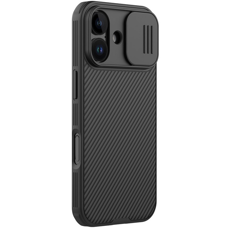 Карбоновая накладка Nillkin CamShield Pro для Apple iPhone 17 (6.3") (Black)