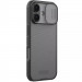 Карбоновая накладка Nillkin CamShield Pro для Apple iPhone 17 (6.3") (Transparent black)