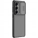 Карбоновая накладка Nillkin CamShield Pro для Samsung Galaxy S26 FE (Transparent black)