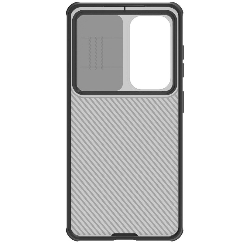 Купить Карбоновая накладка Nillkin CamShield Pro для Samsung Galaxy S26 FE (Transparent black) на vchehle.ua