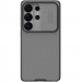 Фото Карбоновая накладка Nillkin CamShield Pro для Samsung Galaxy S26 Ultra (Transparent black) на vchehle.ua