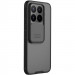 Карбонова накладка Nillkin CamShield Pro на Xiaomi 17T (Transparent black)