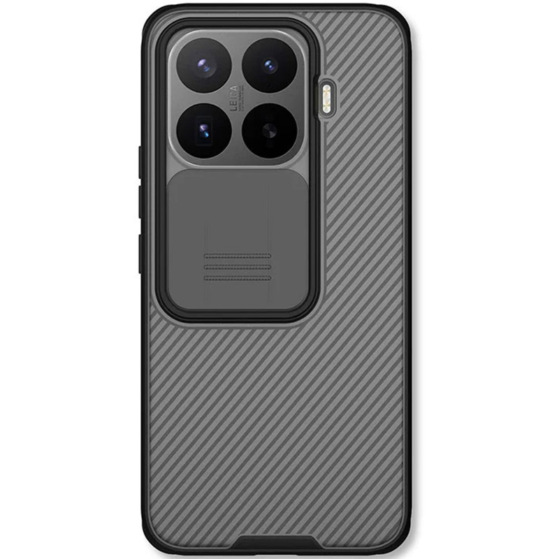 Фото Карбонова накладка Nillkin CamShield Pro на Xiaomi 17T (Transparent black) на vchehle.ua