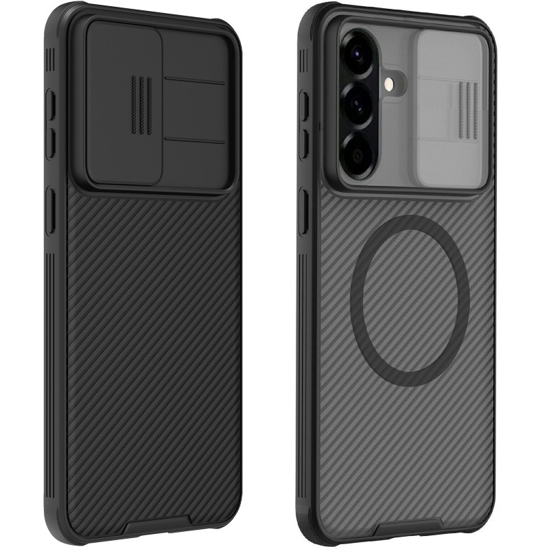 Карбоновая накладка Nillkin CamShield Pro Magnetic для Samsung Galaxy A57 5G