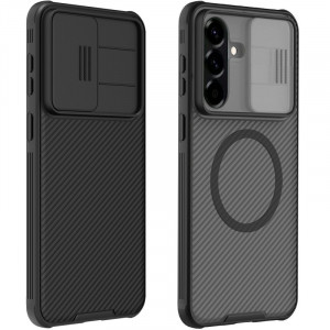 Карбонова накладка Nillkin CamShield Pro Magnetic на Samsung Galaxy A57 5G