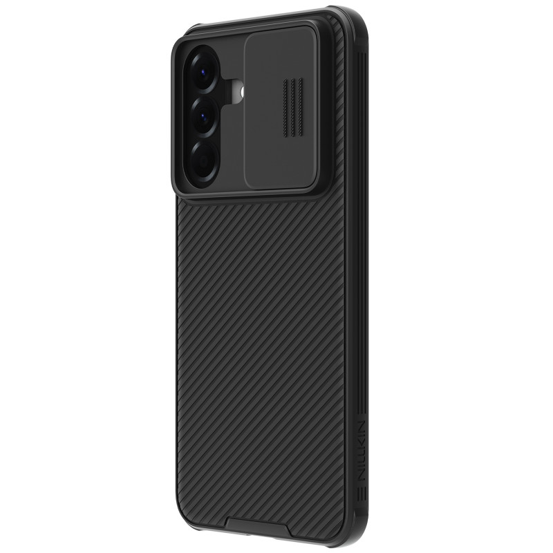 Фото Карбоновая накладка Nillkin CamShield Pro Magnetic для Samsung Galaxy A57 5G (Black) в магазине vchehle.ua