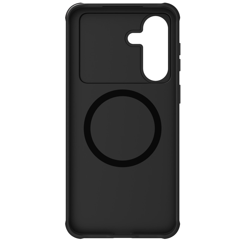 Купить Карбоновая накладка Nillkin CamShield Pro Magnetic для Samsung Galaxy A57 5G (Black) на vchehle.ua