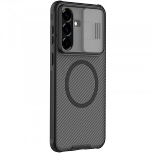Карбоновая накладка Nillkin CamShield Pro Magnetic для Samsung Galaxy A57 5G