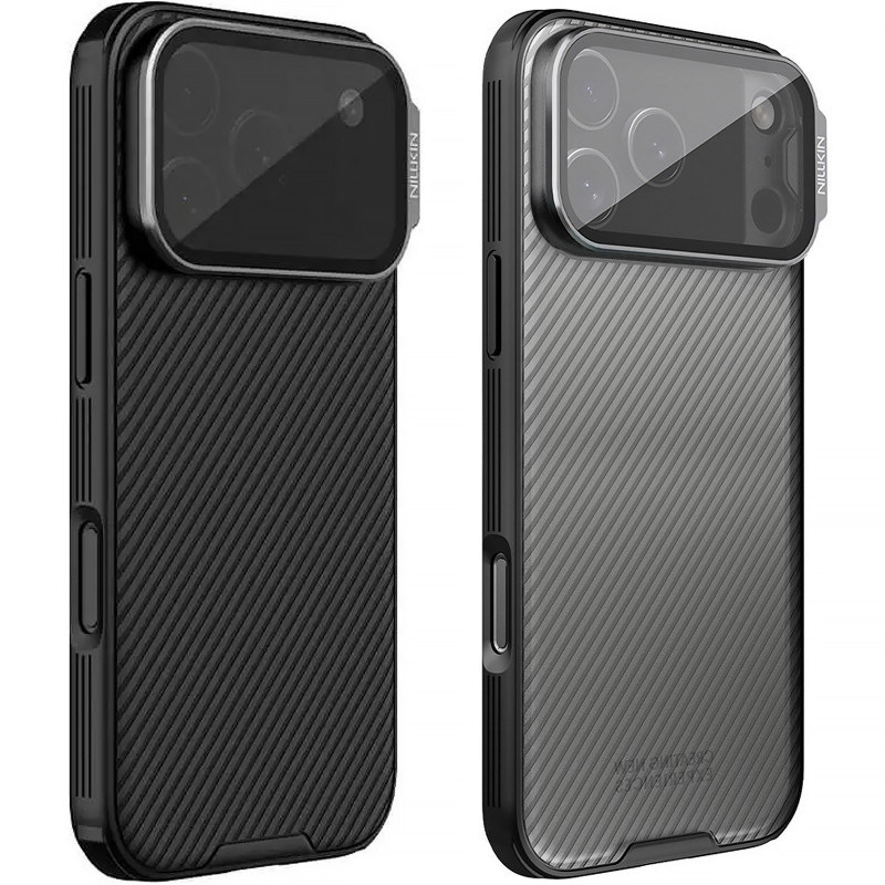 Карбоновая накладка Nillkin Camshield Prop для Apple iPhone 17 Pro / 18 Pro (6.3")