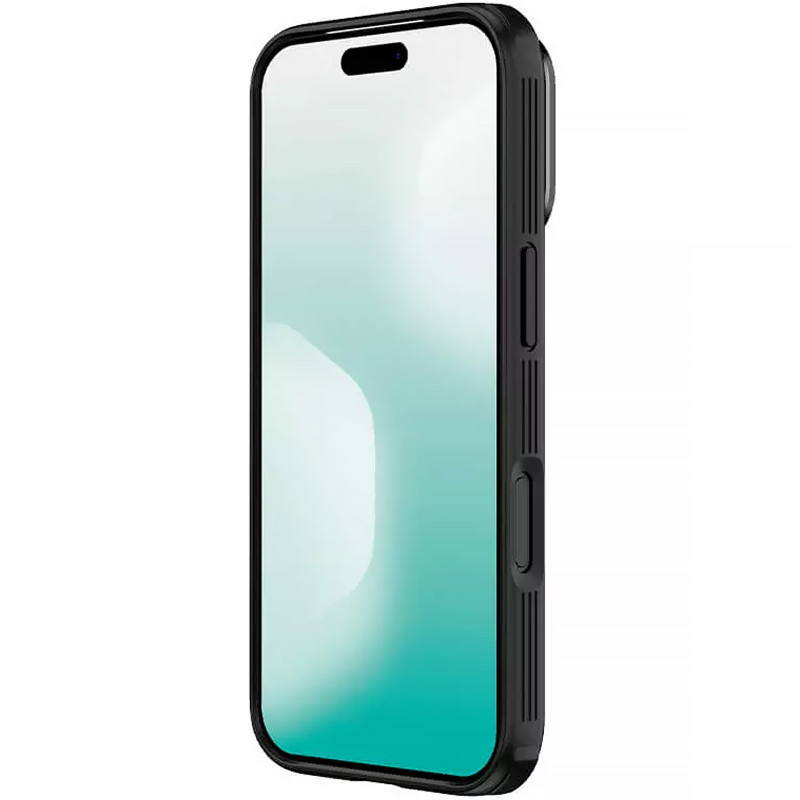 Фото Карбоновая накладка Nillkin Camshield Prop для Apple iPhone 17 Pro / 18 Pro (6.3") (Black) в магазине vchehle.ua