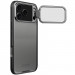 Карбоновая накладка Nillkin Camshield Prop для Apple iPhone 17 Pro / 18 Pro (6.3") (Transparent black) в магазине vchehle.ua