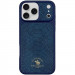 Кожаная накладка Santa Barbara Polo & Racquet Club Series Knight для Apple iPhone 17 Pro (6.3") (Navy)