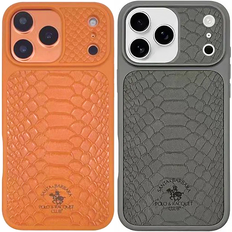 Кожаная накладка Santa Barbara Polo & Racquet Club Series Knight для Apple iPhone 17 Pro Max (6.9")