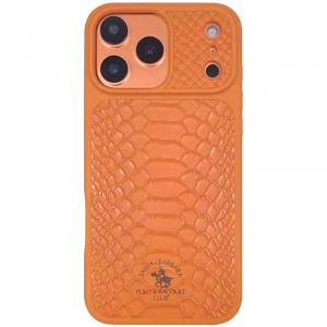 Кожаная накладка Santa Barbara Polo & Racquet Club Series Knight для Apple iPhone 17 Pro Max (6.9")