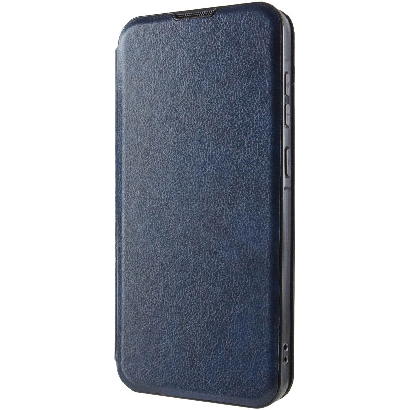 Кожаный чехол-книжка Belora для Xiaomi Redmi Note 13 Pro 4G (Midnight Blue)