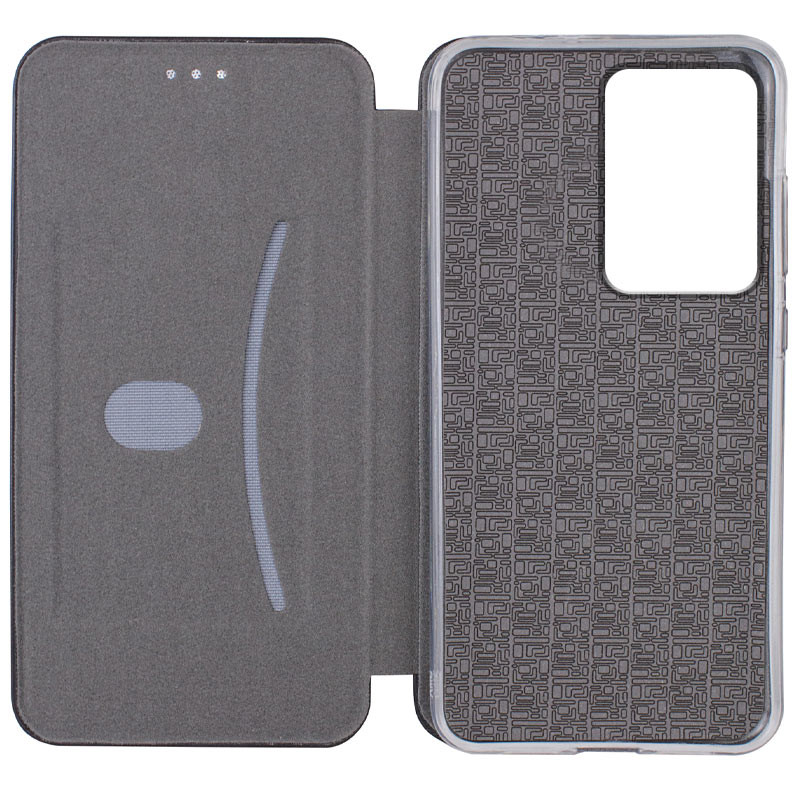 Фото Кожаный чехол-книжка Classy для Motorola Moto G85 (Темно-синий) в магазине vchehle.ua