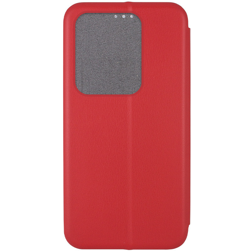 Шкіряний чохол-книжка Classy на Oppo A3 4G / A3x 4G/ A40m (Червоний) в магазині vchehle.ua