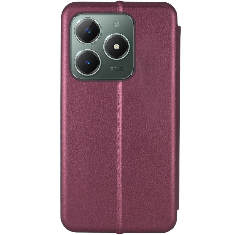 Фото Кожаный чехол-книжка Classy для Realme Note 50 5G (Бордовый) в магазине vchehle.ua