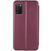 Фото Кожаный чехол-книжка Classy для Samsung Galaxy A03s / A02s (Бордовый) в магазине vchehle.ua
