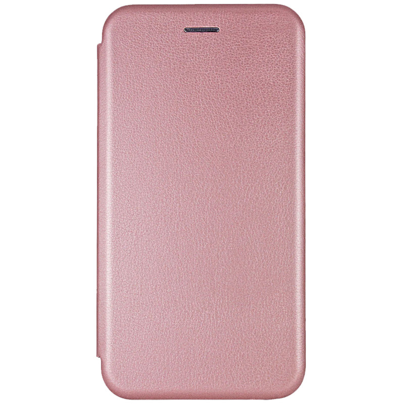 Шкіряний чохол-книжка Classy на Samsung Galaxy A08 / A07 4G (Rose Gold)