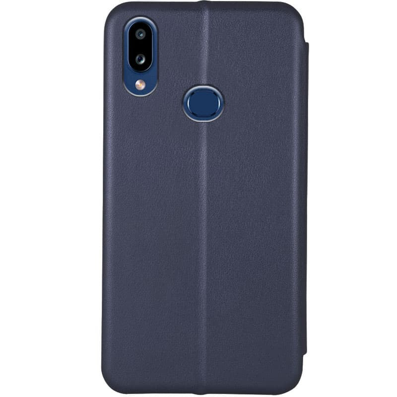 Фото Шкіряний чохол-книжка Classy на Samsung Galaxy A10s (Темно синій) на vchehle.ua