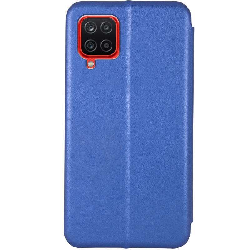 Фото Кожаный чехол-книжка Classy для Samsung Galaxy A12 (Синий) на vchehle.ua