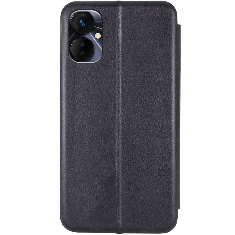 Фото Кожаный чехол-книжка Classy для TECNO Camon 19 Neo (Черный) на vchehle.ua