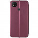 Фото Кожаный чехол-книжка Classy для Xiaomi Redmi 9C / 10A (Бордовый) на vchehle.ua