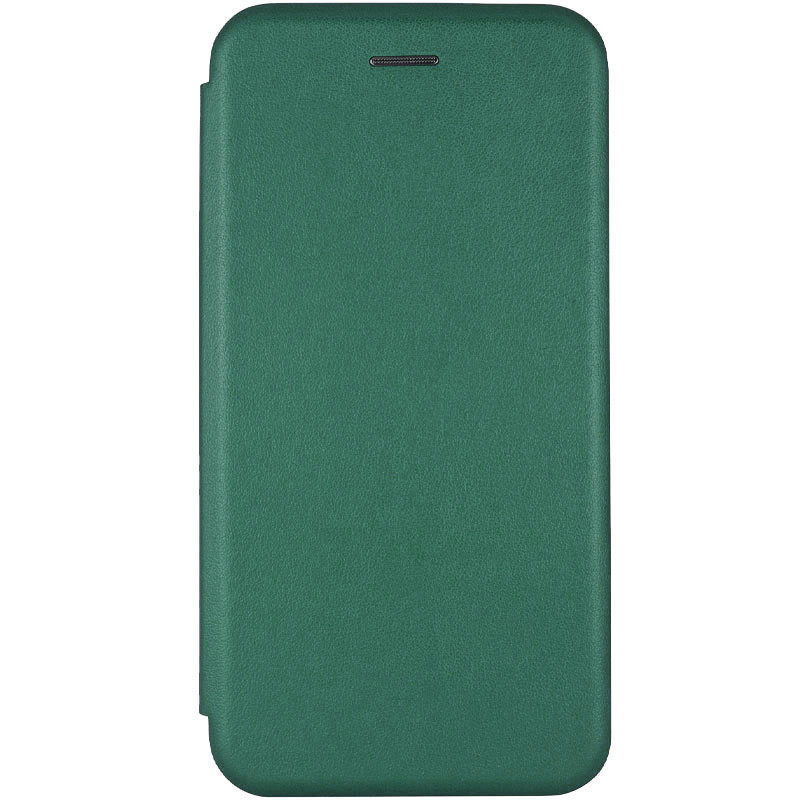 Кожаный чехол-книжка Classy для Xiaomi Redmi Note 14 4G (Europe version) (Зеленый)