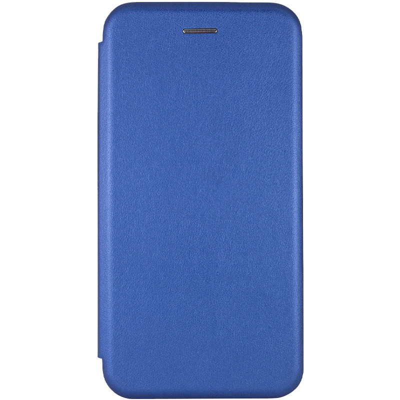 Кожаный чехол-книжка Classy для Xiaomi Redmi Note 14 4G (Europe version) (Синий)