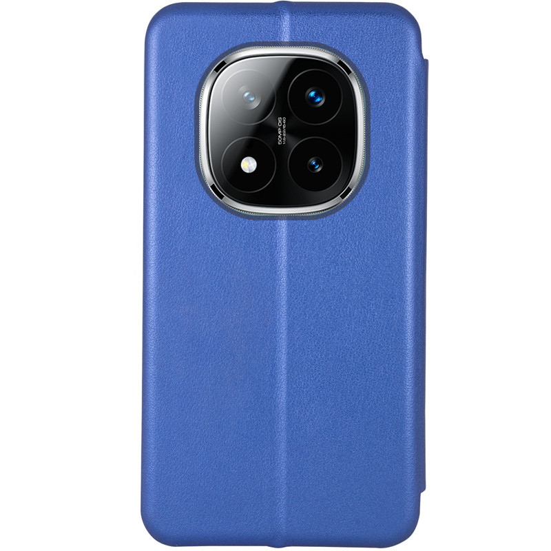 Фото Шкіряний чохол-книжка Classy на Xiaomi Redmi Note 15 4G/5G (EU) (Синій) на vchehle.ua