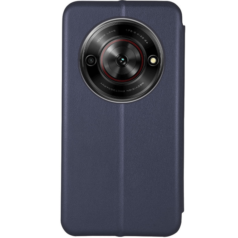Фото Кожаный чехол-книжка Classy для ZTE Nubia Focus (Темно-синий) на vchehle.ua